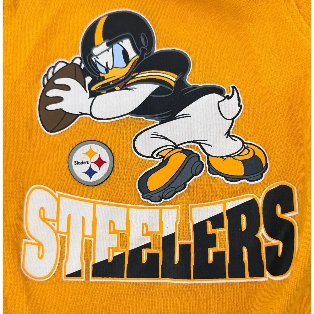 NFL Steelers Baby Bodysuit Set of 2 Disney Mickey Infant 0-3M Football‎